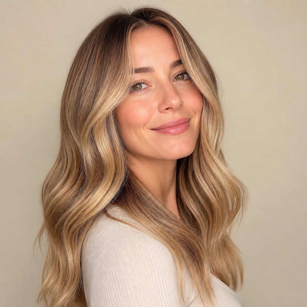 Colour & balayage refresh — after